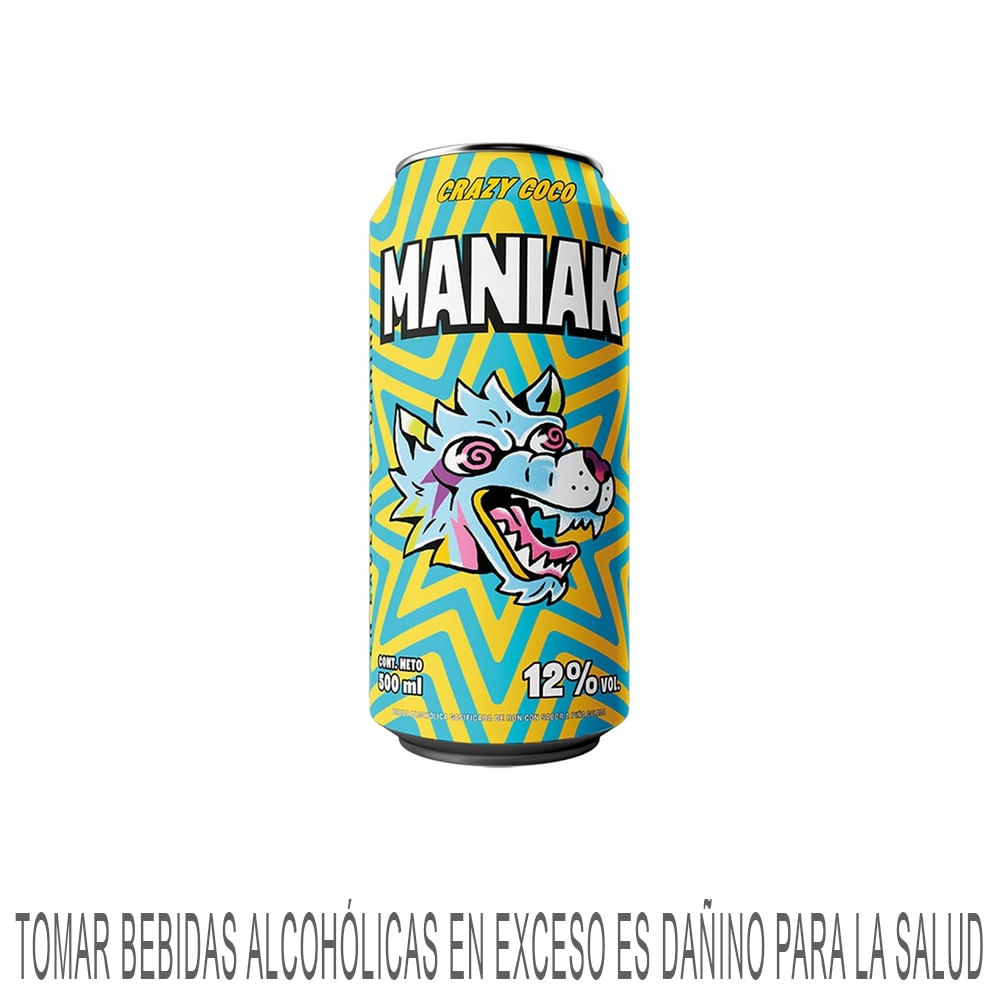 Ready To Drink (RTD) MANIAK Crazy Coco Lata 500ml