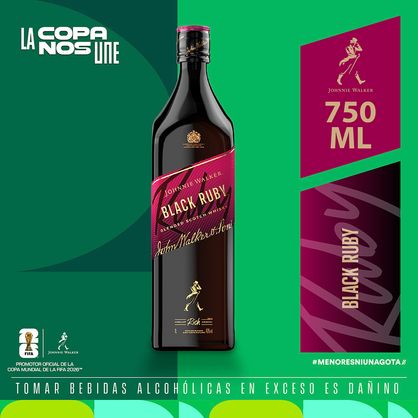 Whisky Black JOHNNIE WALKER Ruby Botella 750ml | plazaVea - plazaVea