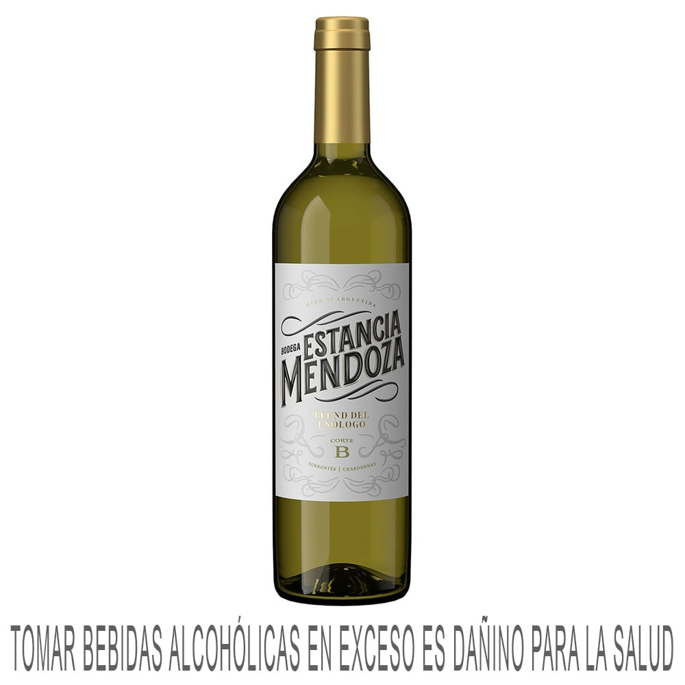 Vino Blanco ESTANCIA MENDOZA Blend Botella 750ml