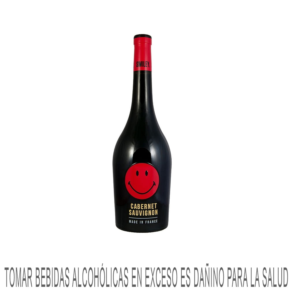 Vino Tinto SMILEY Cabernet Sauvignon Botella 750ml