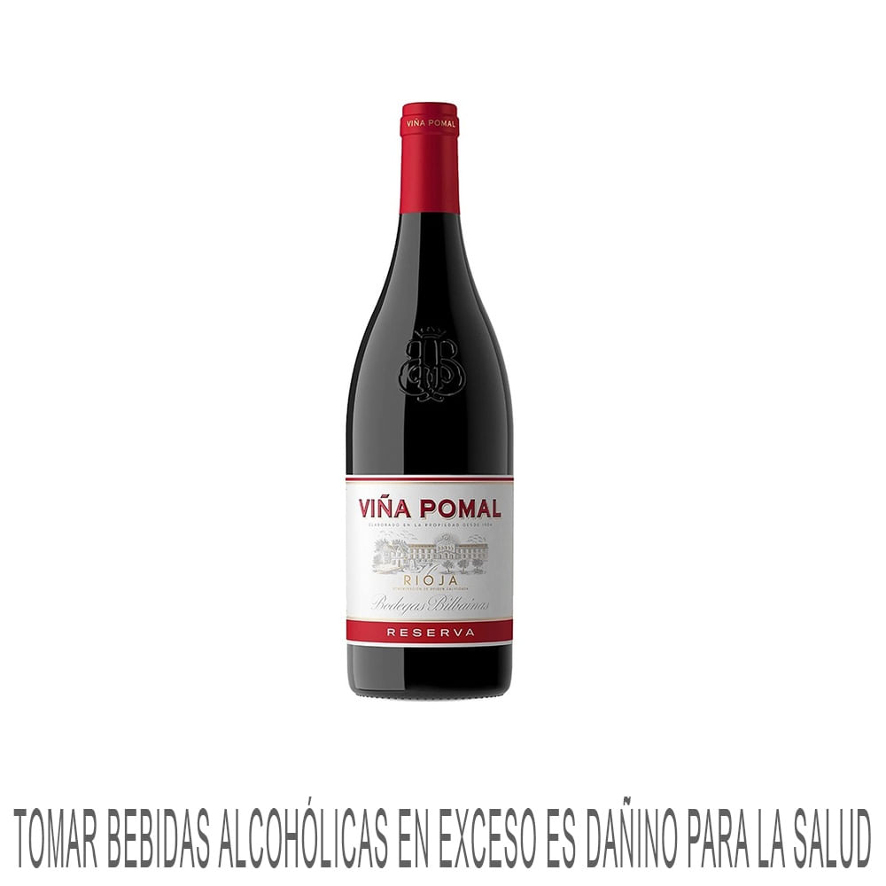 Vino Tinto VIÑA POMAL Reserva Tempranillo Botella 750ml