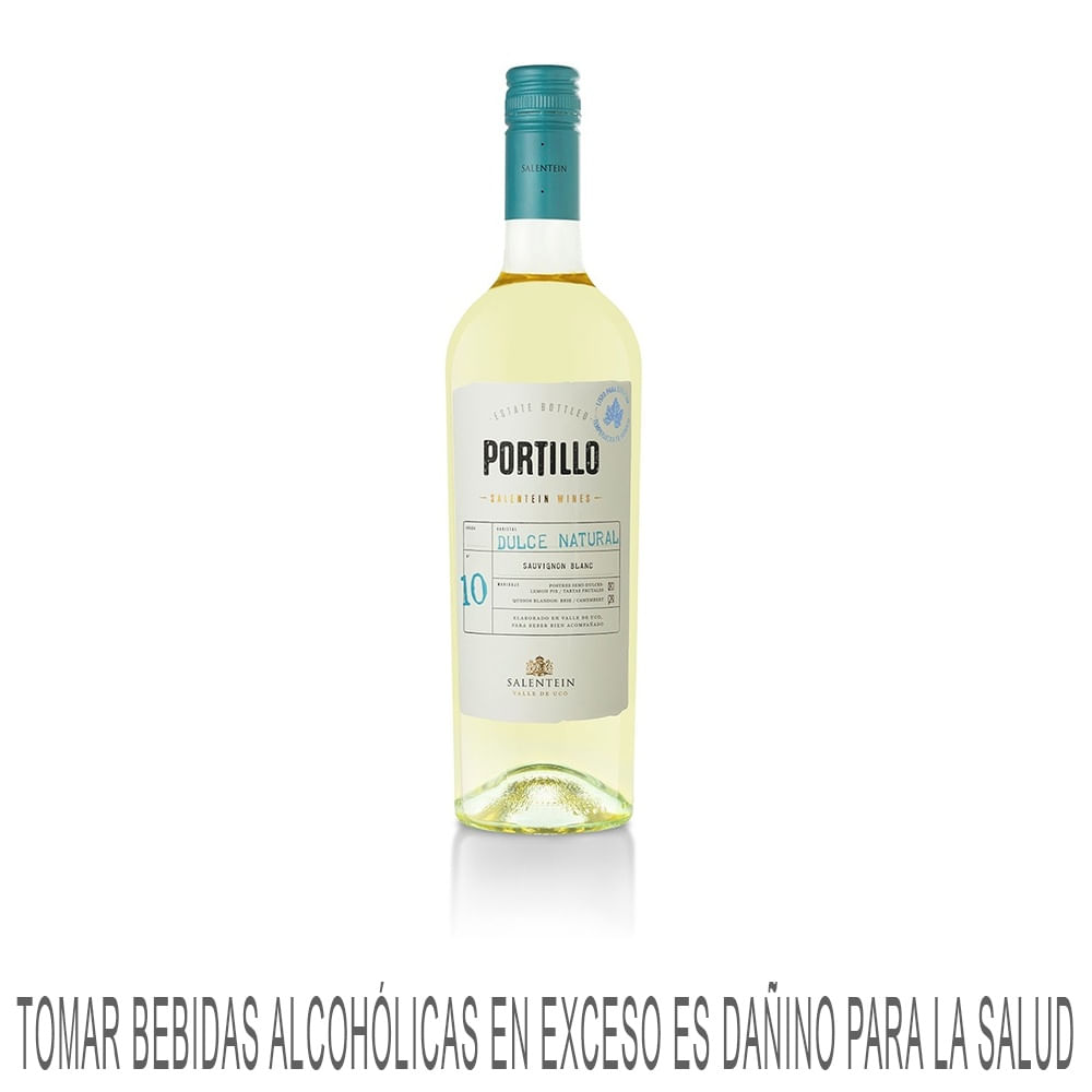 Vino Blanco EL PORTILLO Dulce Sauvignon Blanc Botella 750ml