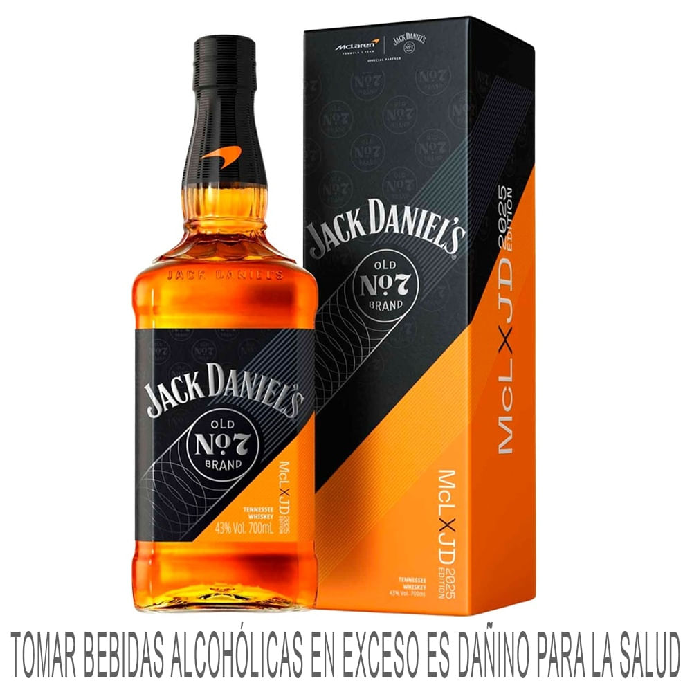 Whiskey JACK DANIELS Mclaren Botella 700ml