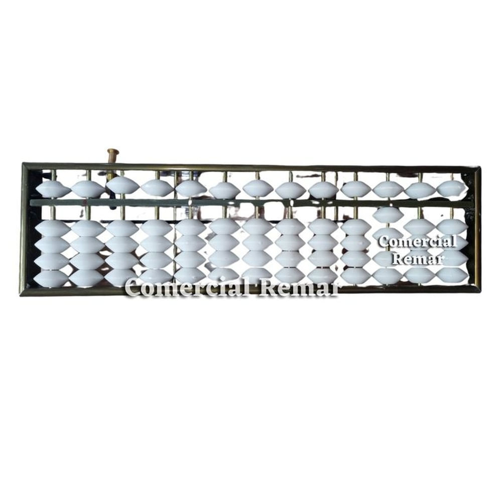 Soroban de Metal Abaco Japones Juego Didactico Matematico