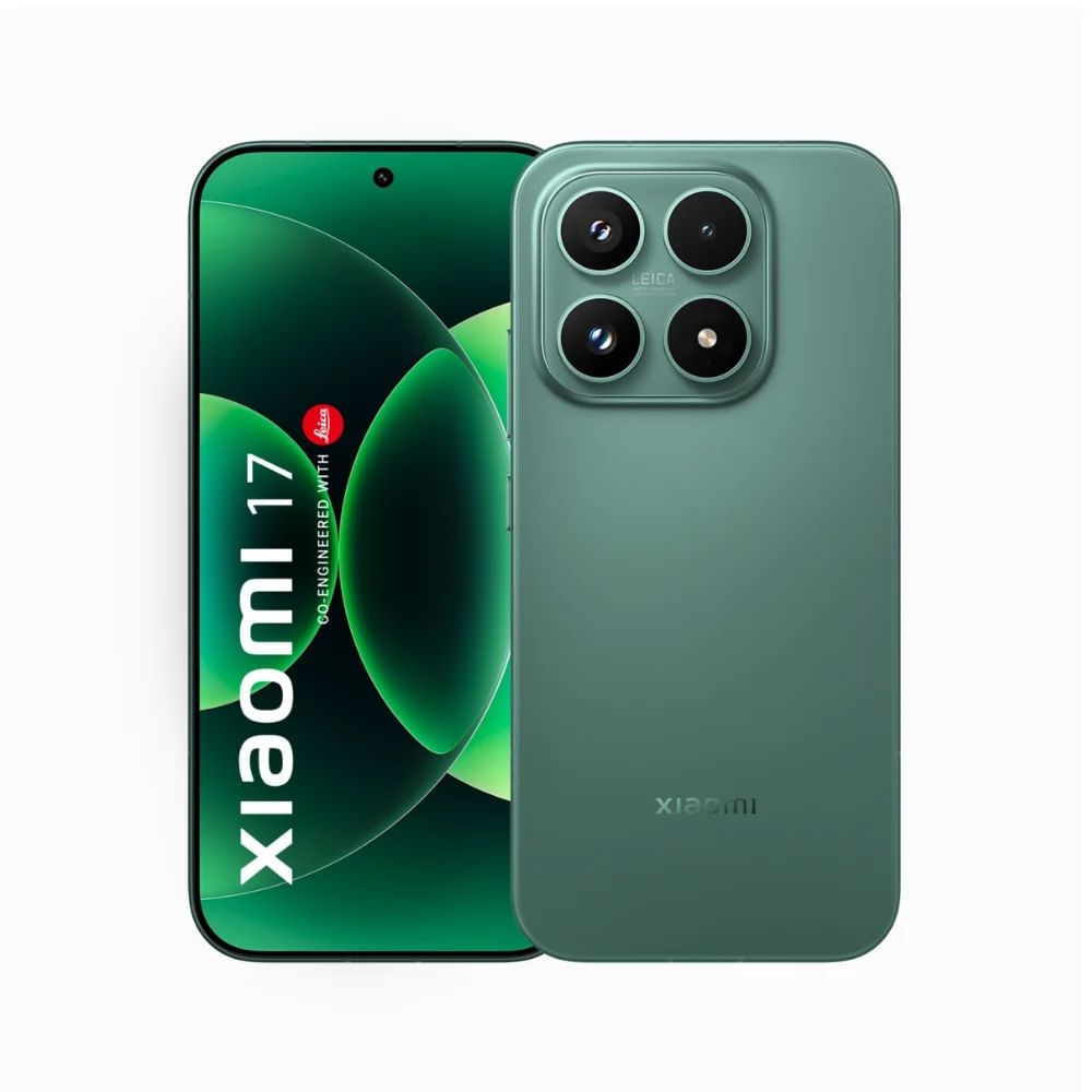 Xiaomi 17 5G 12Gb Ram 512Gb Rom Verde con Mica Hidrogel Registrado