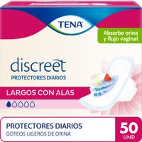 Protectores TENA Discreet Largo Paquete 50un