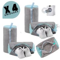 Bolsa Para Lavar Zapatillas x 4 Unidades Gris