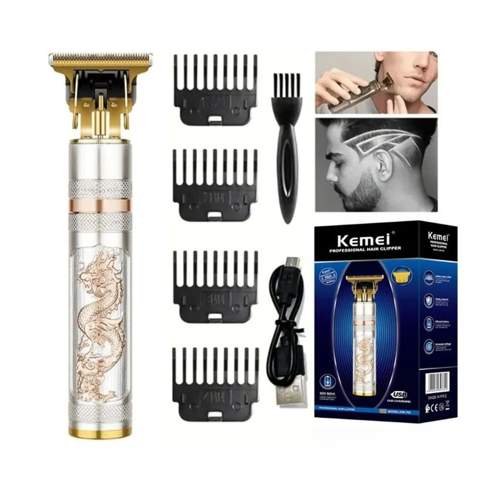 KEMEI Máquina Cortador Trimmer de Cabello Barba y Nariz