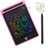 Pizarra Digital Reutilizable Con Lápiz Rosa de 8.5 Pulgadas para Niños