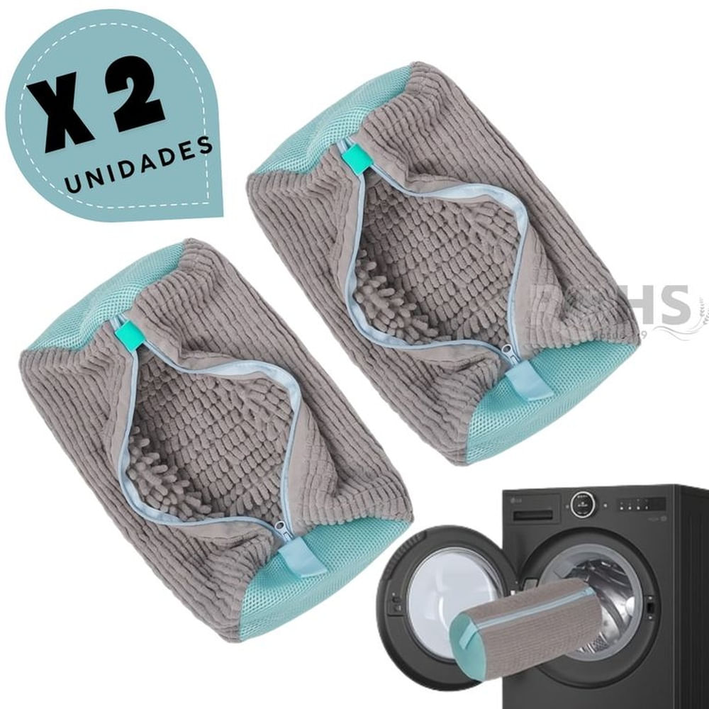 Bolsa Para Lavar Zapatillas x 2 Unidades Gris