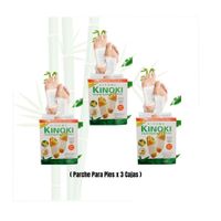 KINOKI Parches Desintoxicante para Pies x 3 UNIDADES