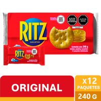 Galletas RITZ Original Bolsa 20g Paquete 12un