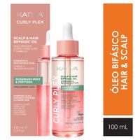 Oleo Bifásico KATIVA Curly Plex Rosemary Mint Frasco 100ml