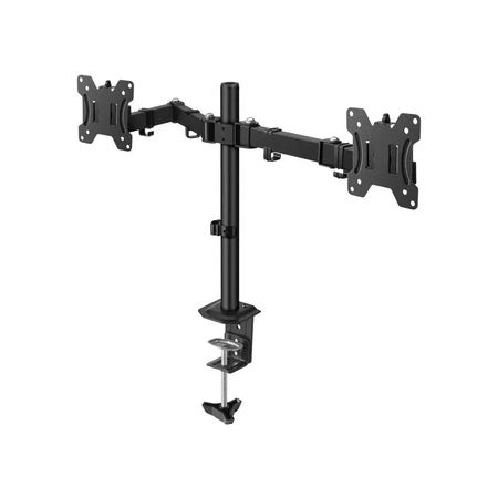 Soporte de escritorio 17 A 30 Pulgadas Rack Para 2 Monitores de acero Multicolor