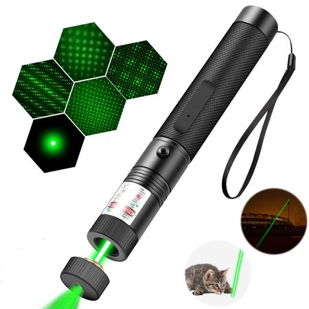 Kit Puntero Láser 303 con Llave Recargable de Largo Alcance