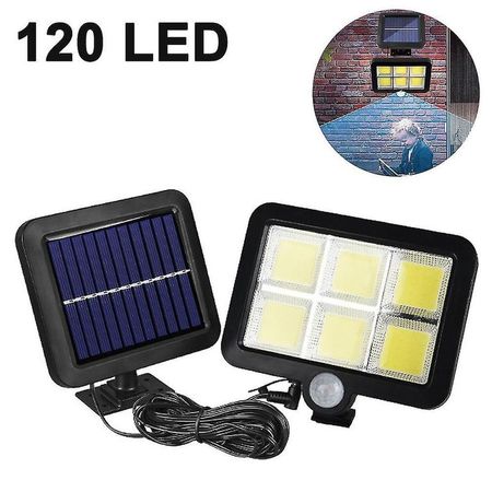 Reflector Lámpara LED Solar Recargable Plegable con Cable Multicolor