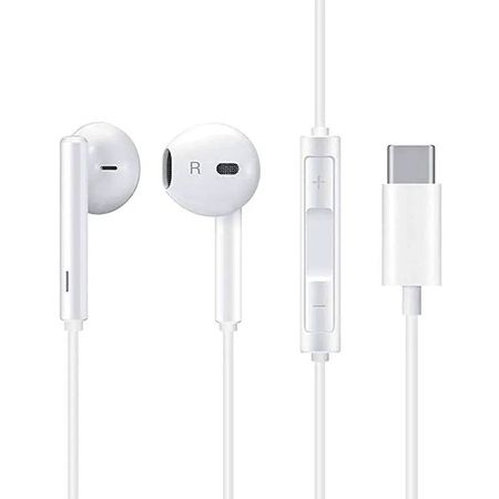 Auricular Audífonos Tipo C Manos Libres Hands Free Con Micrófono Multicolor