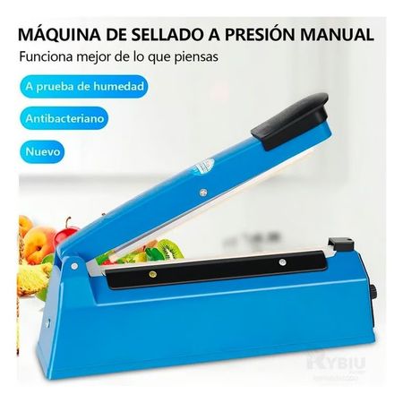 Selladora Electrica Termica Para Plastico Bolsas 20cm Polietileno Multicolor