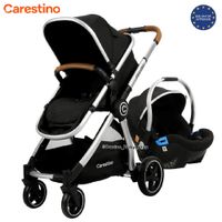 Coche Cuna Premium Travel System 3en1 -DELUXE V2- New Black DELUXEV2-001