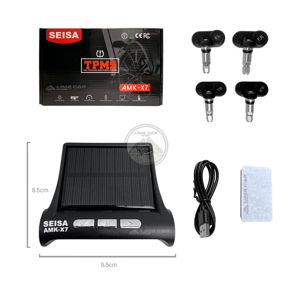Kit medidor de presion llanta sensor tpms interno universal - plazaVea