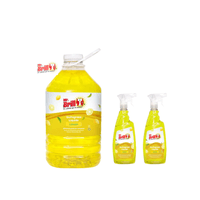 Quitagrasa 1 Galonera y 2 Quitagrasa con gatillo 650 ml