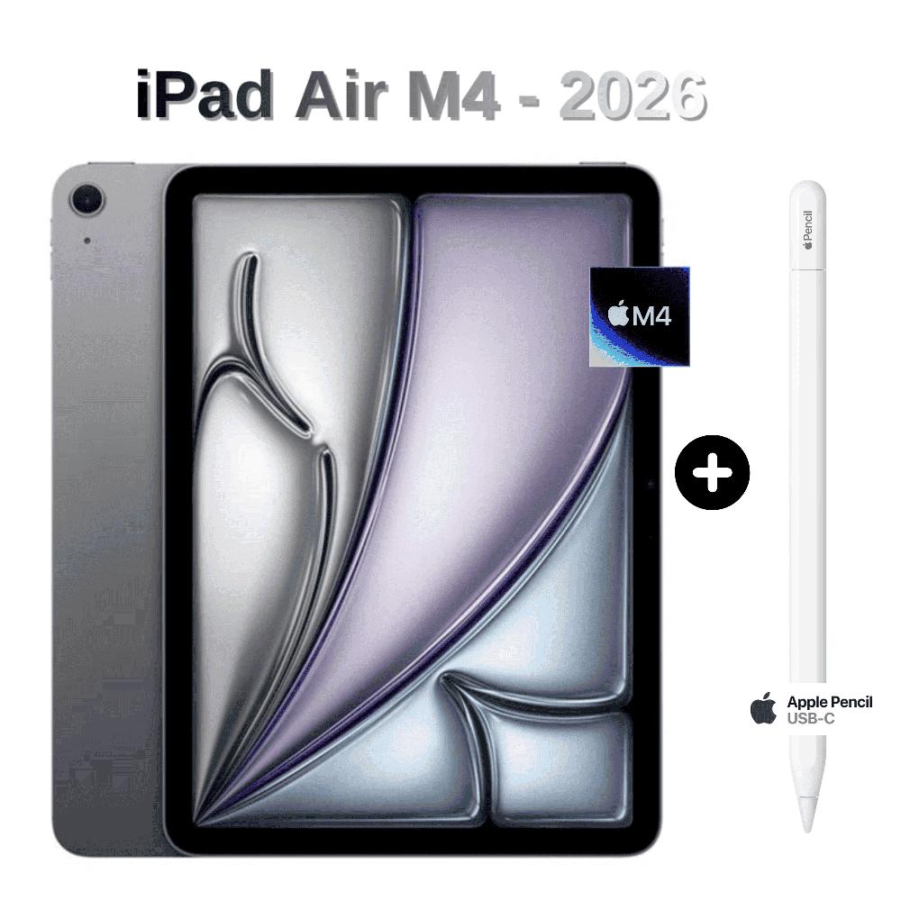 Combo iPad Air Apple de 11'' Chip M4 WiFi 128GB - Space Gray con Apple Pencil