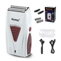 Maquina Rasuradora Profesional KEMEI 3382 - Blanco