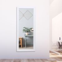 Espejo Rectangular Blanco 50x120cm Orange