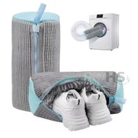 Bolsa Protectora de Lavado de Zapatillas en Lavadora Gris