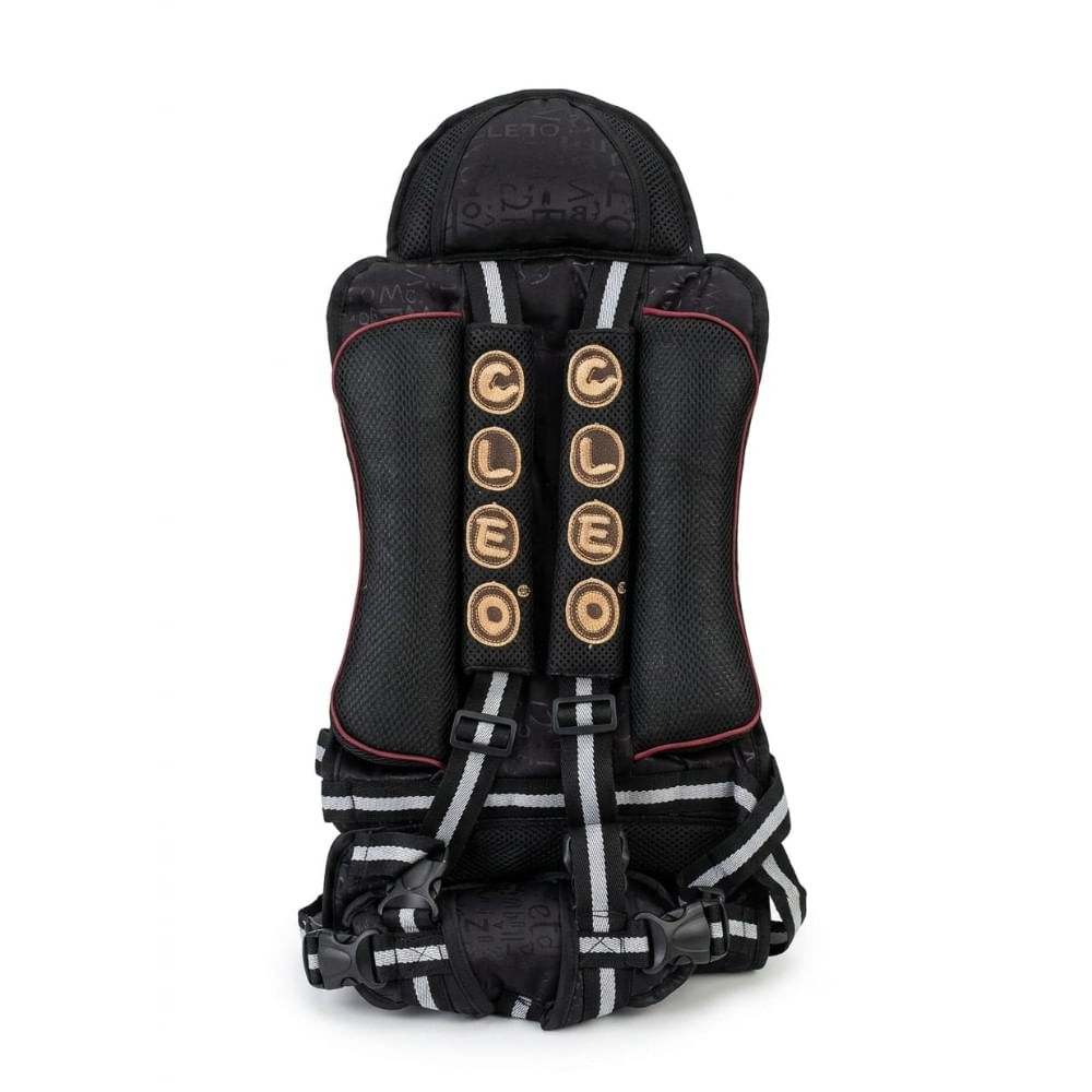 Asiento Convertible Multifuncional de Seguridad Cleo Negro para Bebés y Niños