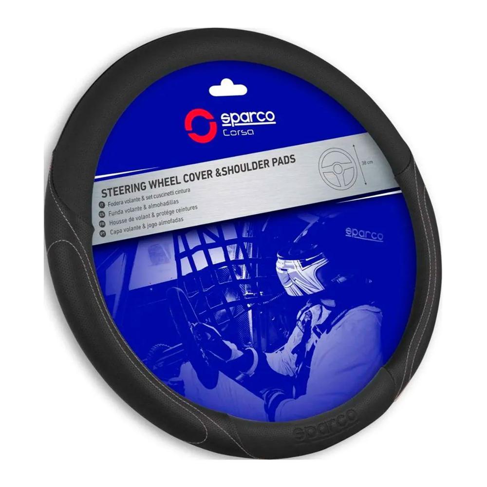 Cubre Volante para Auto SPARCO SPS117BKG