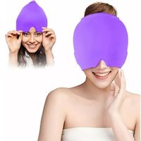 Gorro De Gel Anti Migraña - Lila