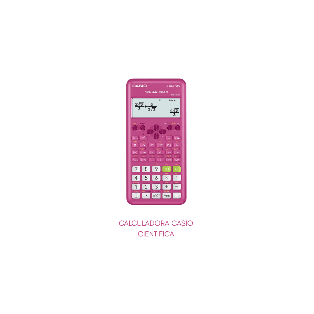 Calculadora Cientifica fx-82LA PLUS Casio