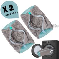Bolsa Protectora Para Lavado de Zapatillas x 2 Unidades Gris