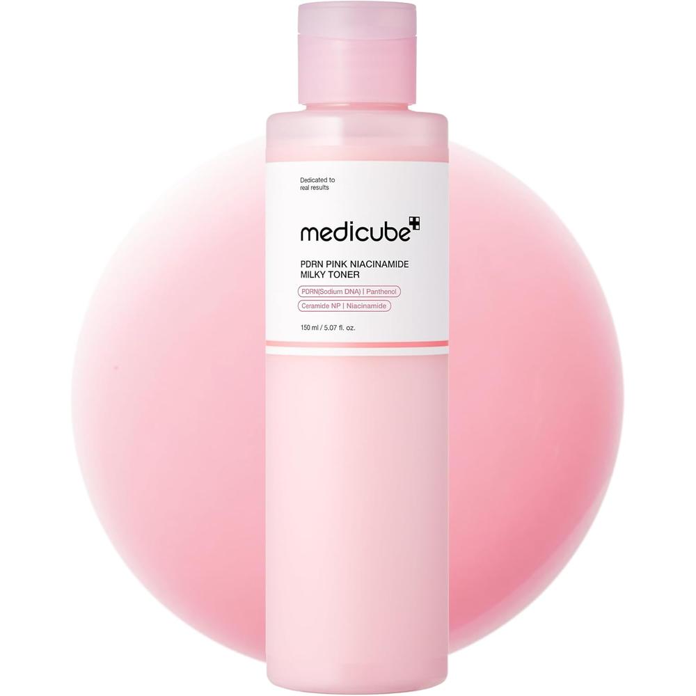 TÓNICO MEDICUBE PDRN SALMON DNA MILKY TONER 5.07 OZ / 150 ML
