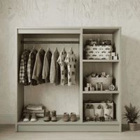 Ropero Organizador Infantil Kibo Línea Safe-Edge verde