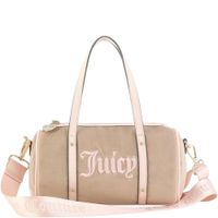 MINI CARTERA CROSSBODY JUICY BEIGE CON ROSADO
