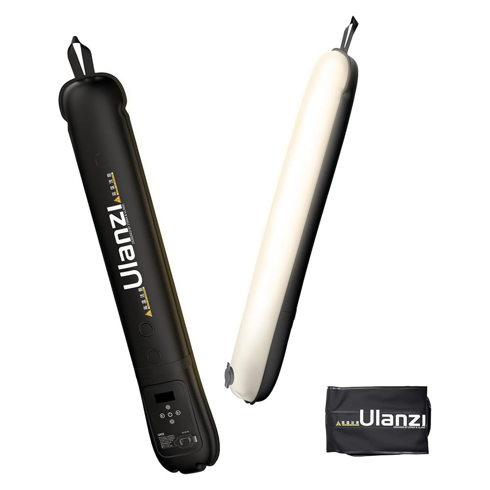 Ulanzi UA12 Tubo de Luz Inflable Bicolor 12W  LED 2700K-6500K  Magnético y Recargable