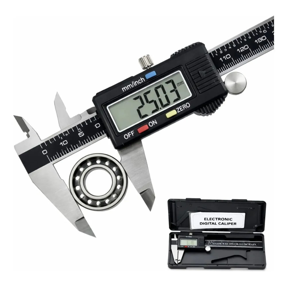Calibrador Digital Lantun De Acero Inoxidable Para Medición