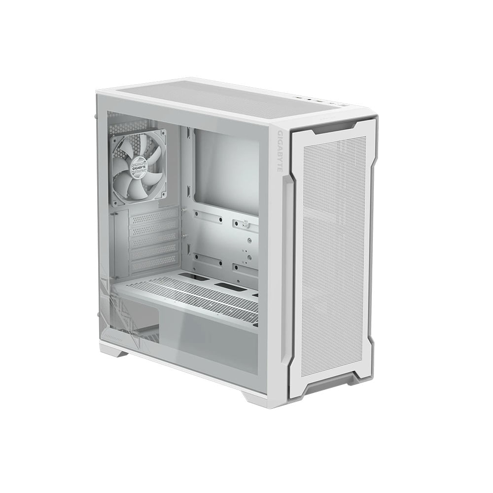 Case GIGABYTE C102 GLASS ICE Mid Tower Blanco Panel