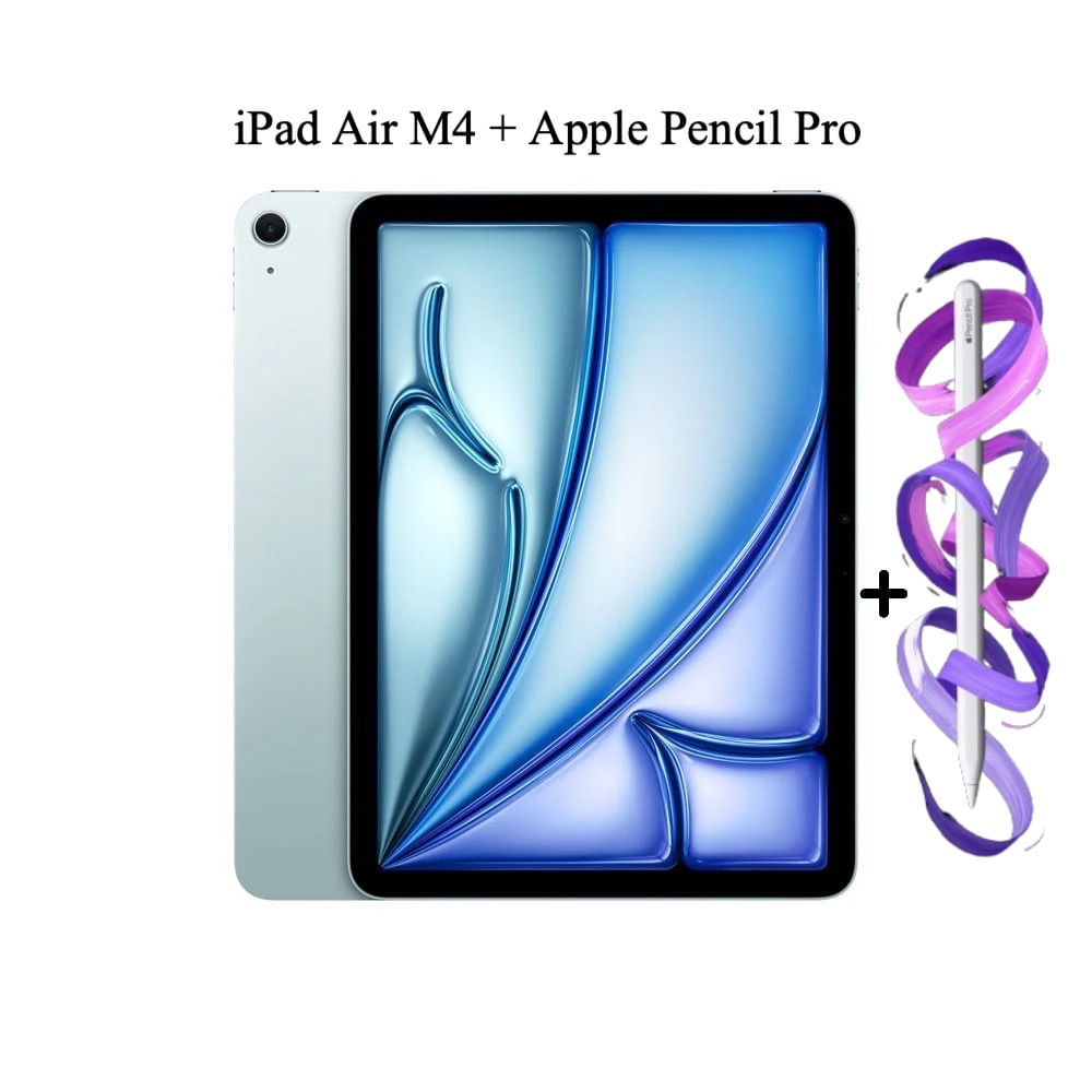 iPad Air 11"" Chip M4 WiFi 128GB Blue + Apple Pencil Pro