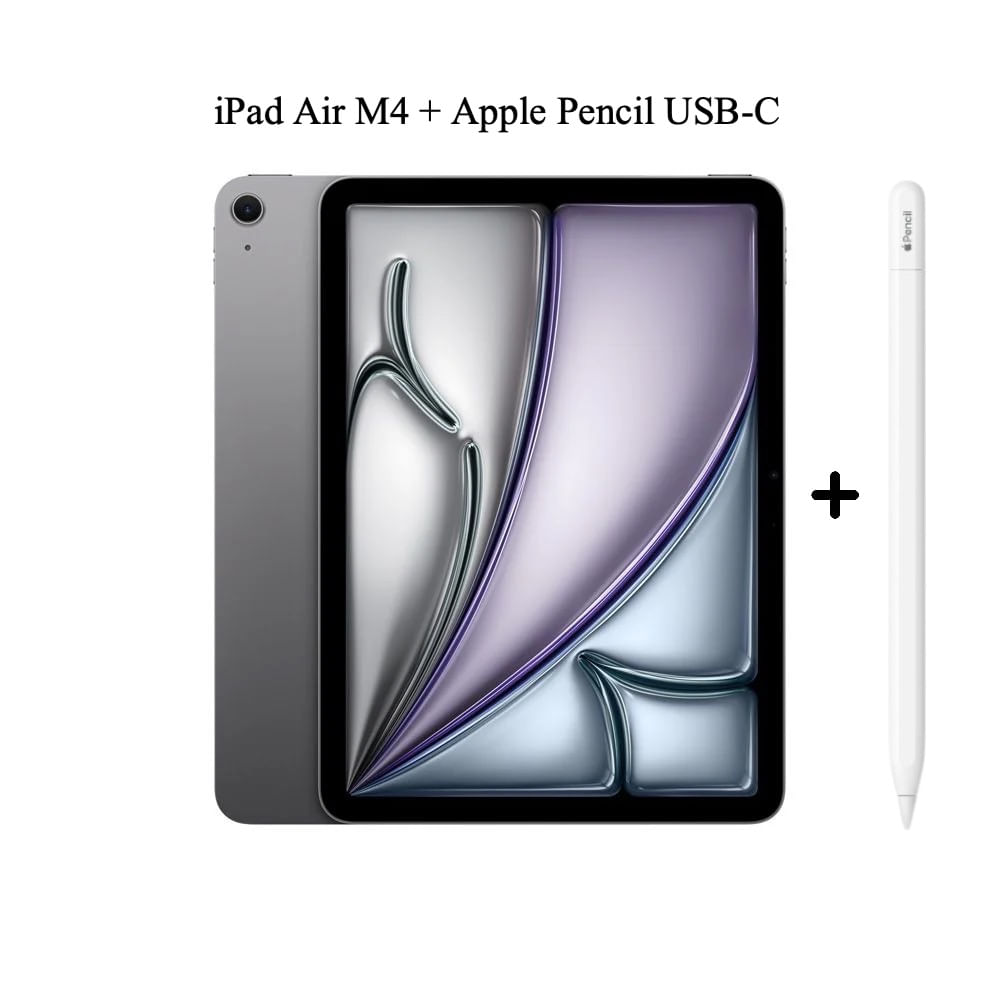 iPad Air 11"" Chip M4 WiFi 128GB Space Gray + Apple Pencil USB-C