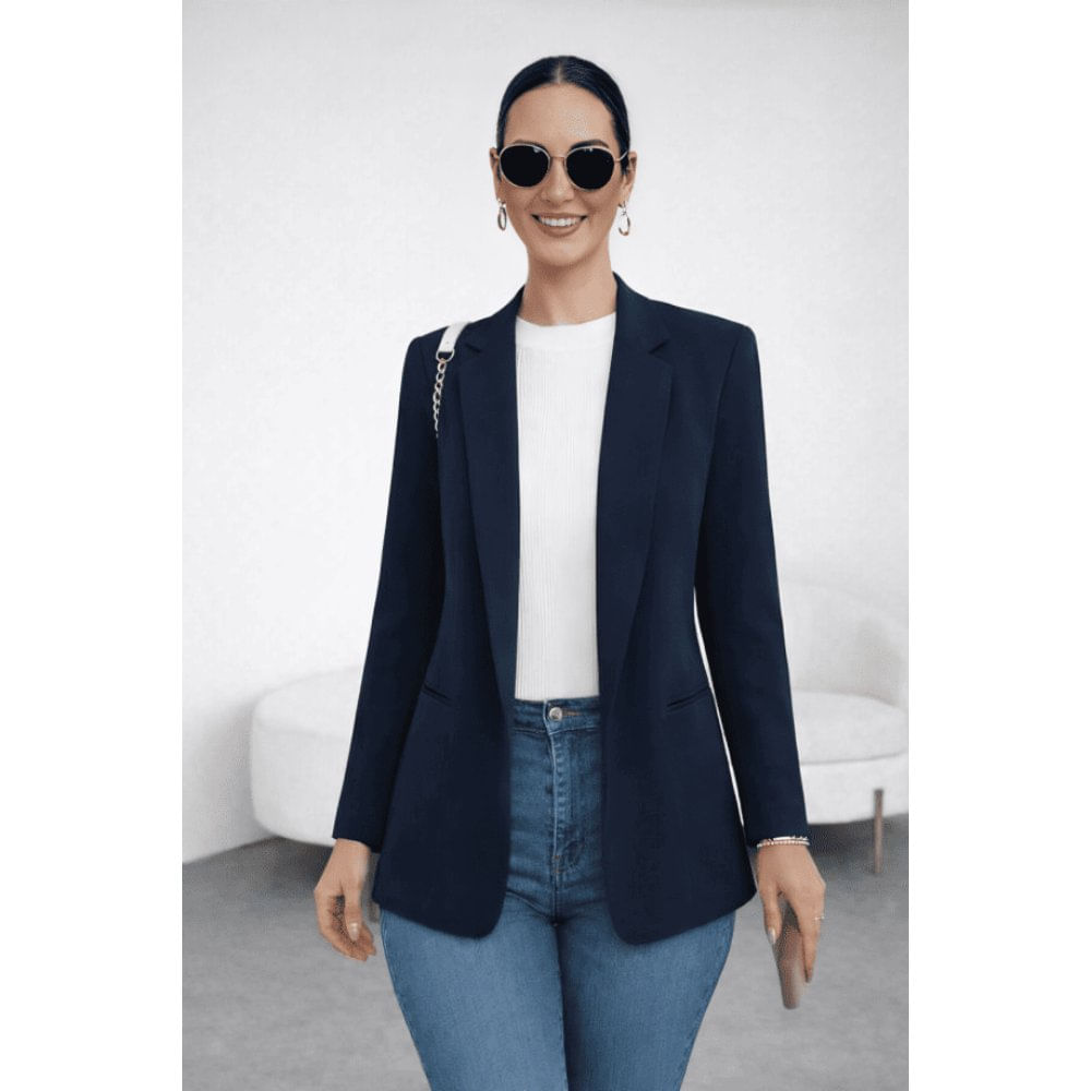 Blazer Rayas Reversible