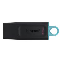 Memoria USB Kingston Exodia 64GB USB 3.2 Flash Drive Negro DTX64GB