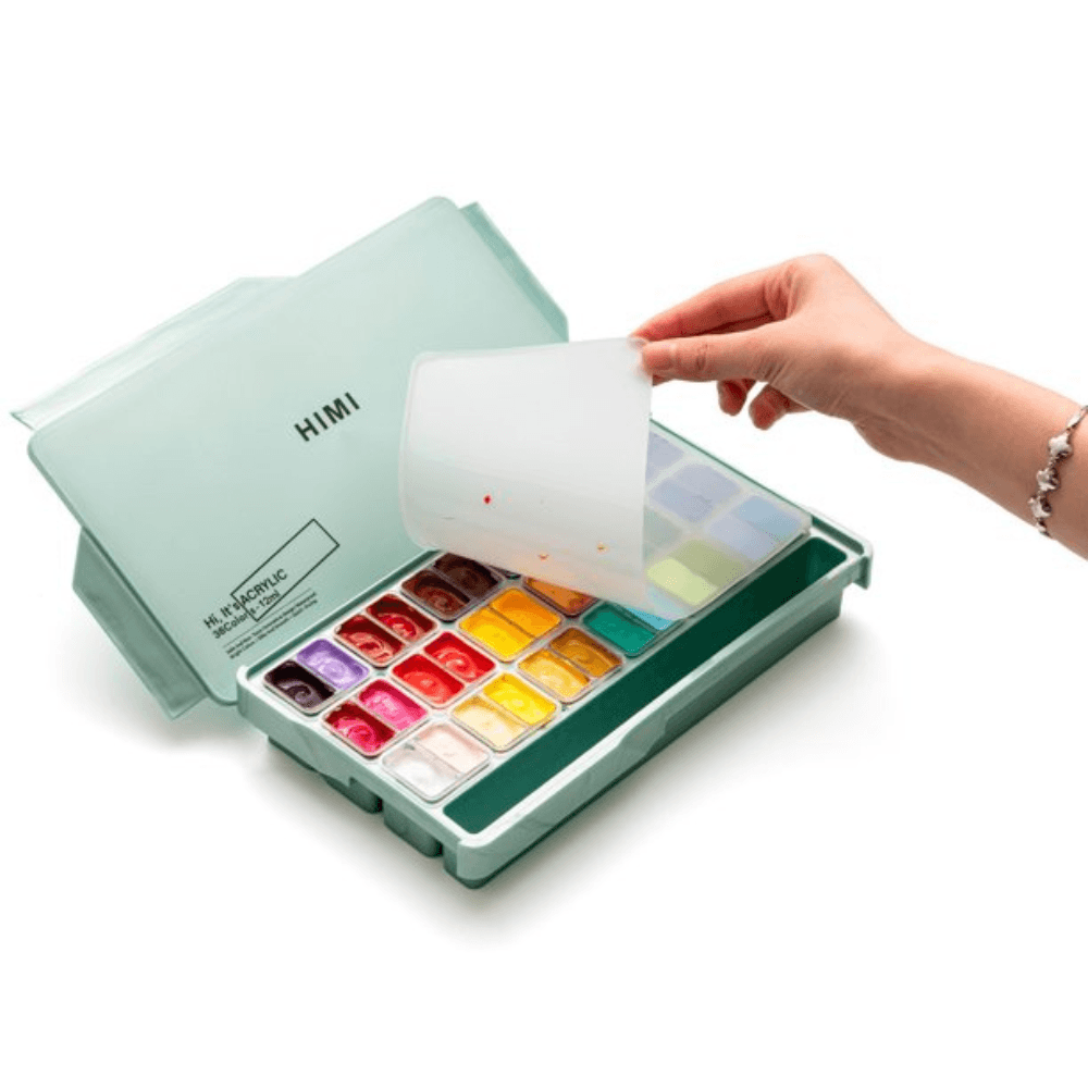 HIMI TWIN JELLY CUP PINTURA ACRÍLICA 36 COLORES 12ML