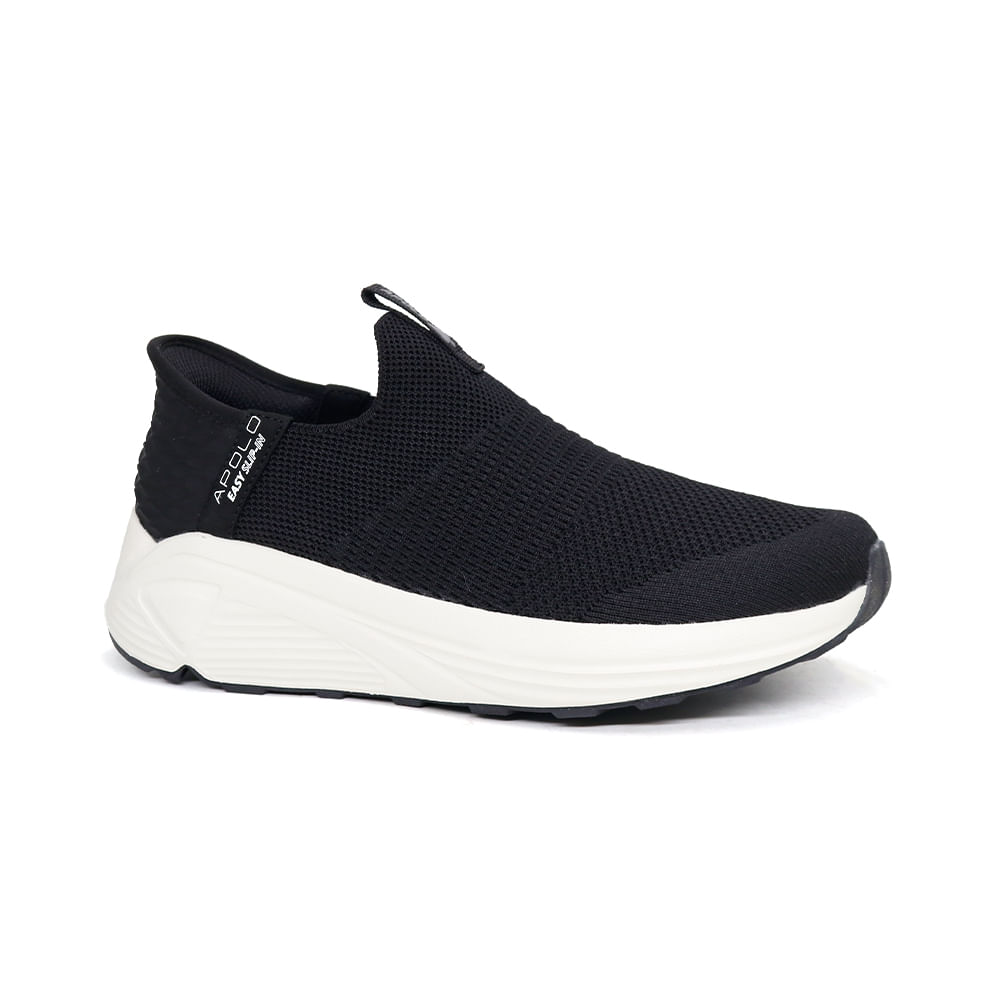 Zapatillas Running Mujer Apolo AD25-33Q4 NEGRO-BLANCO 37