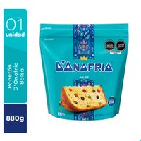 Panetón D'ONOFRIO Bolsa 880g