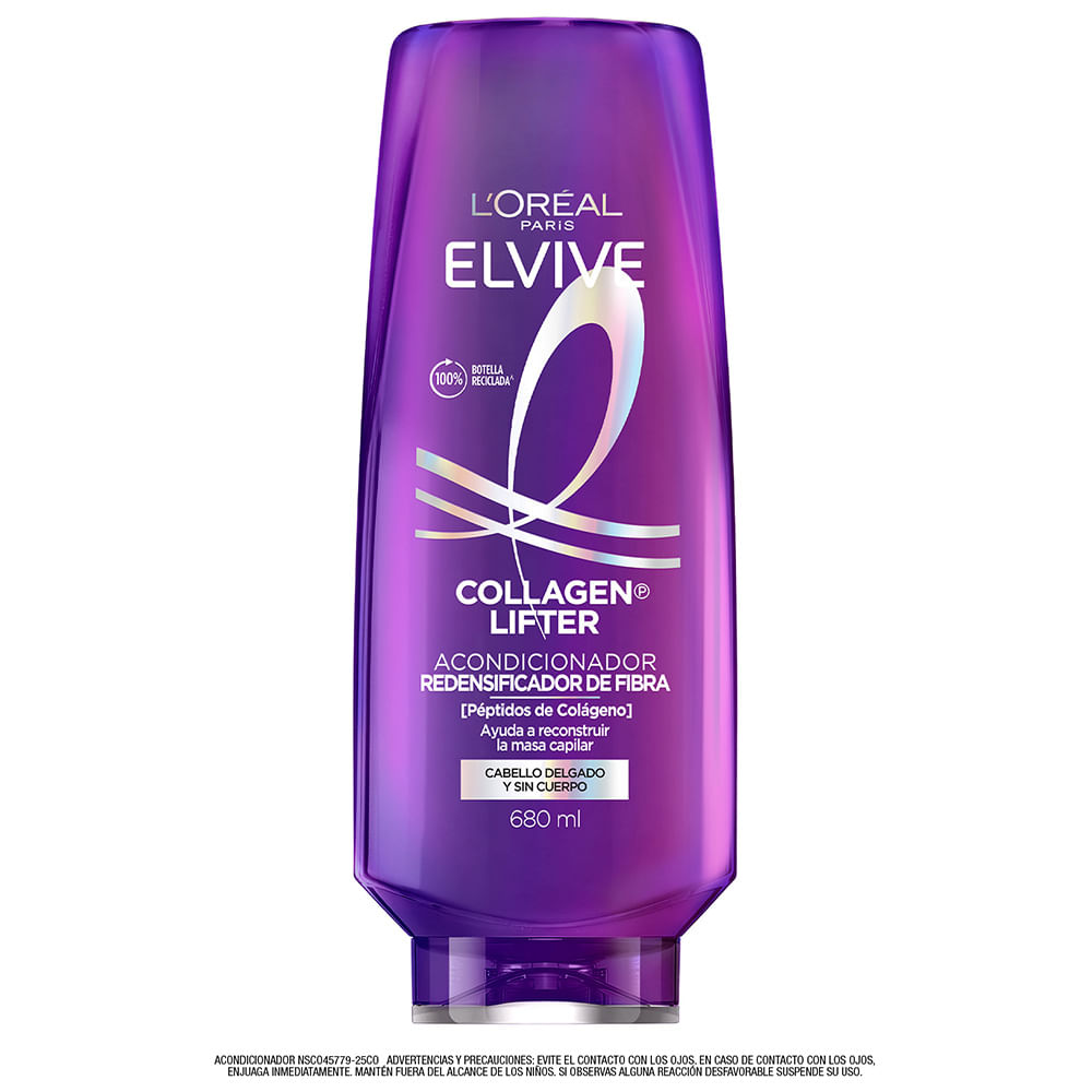 Acondicionador ELVIVE Colágeno Lifter Frasco 680ml