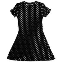 Vestido Manga Corta Estampado Mujer SINGULAR