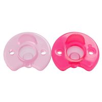Chupón Calmante Soothie INFANTI Color Rosado x2un